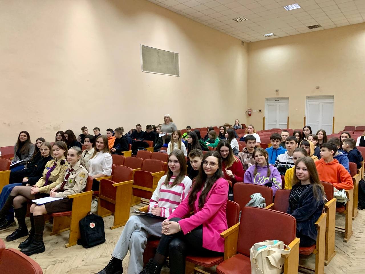 Захист науково-дослідницьких робіт у рамках наукового товариства «Еврика»