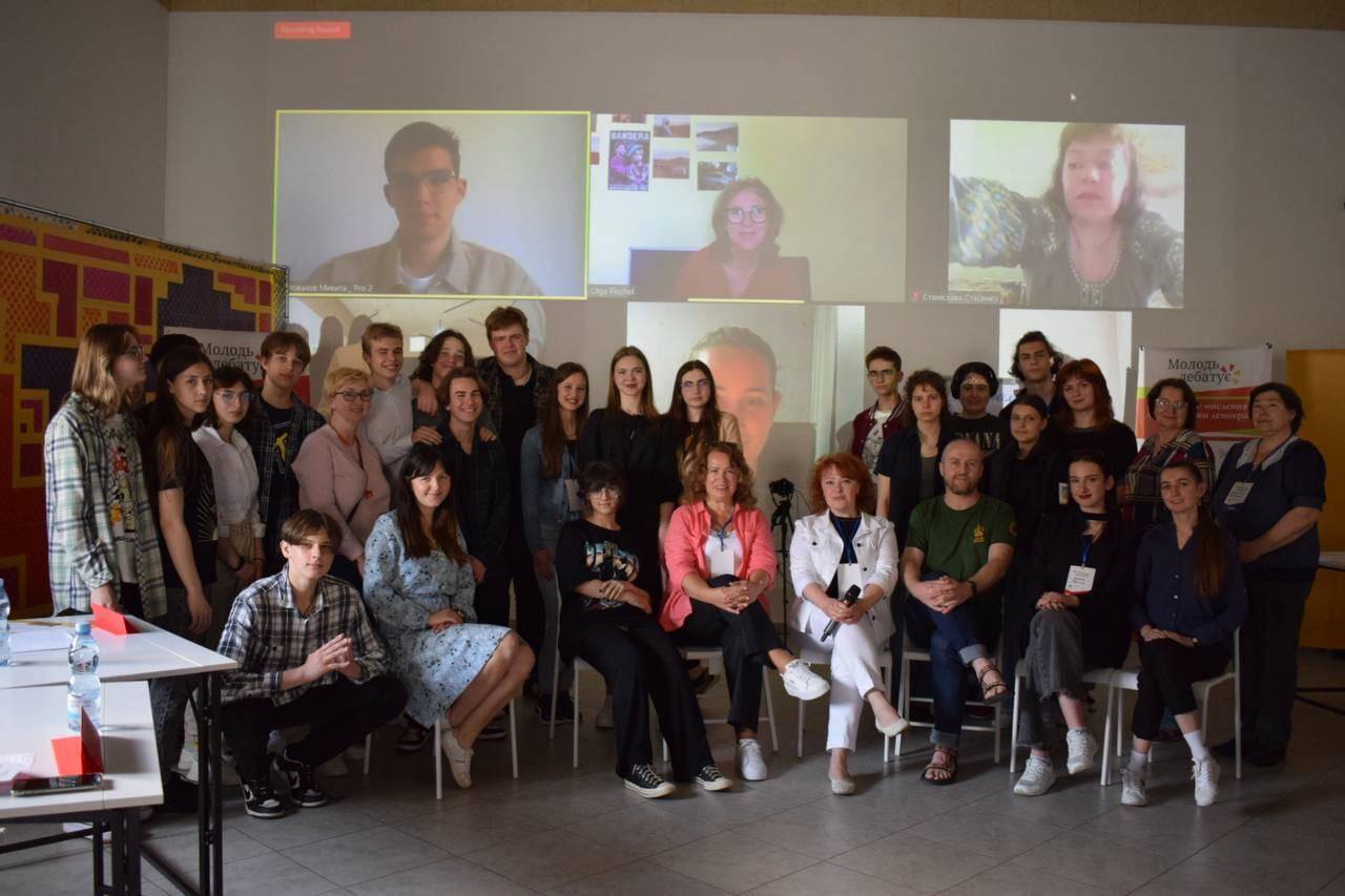 Півфінал та суперфінал Німецько-українського проєкту «Молодь дебатує»