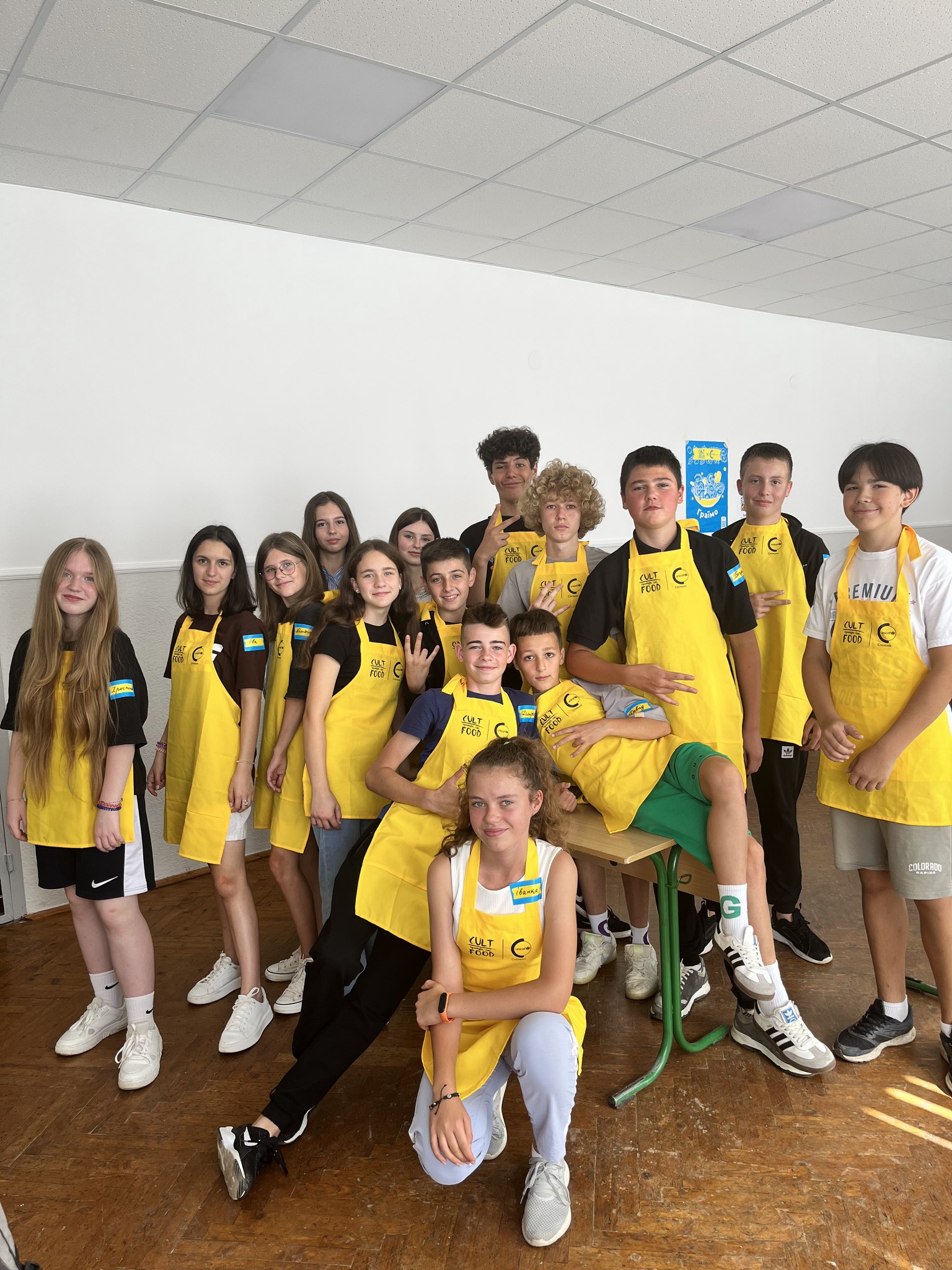 Кулінарний проєкт «ГраЇмо» від ГО «Культ Фуд» Євгена Клопотенка та UNICEF Ukraine