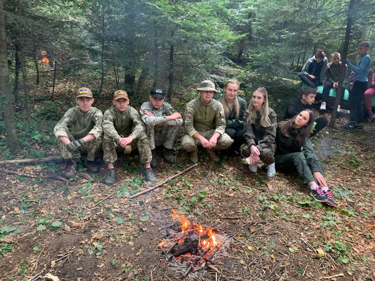 Змагання юних туристів