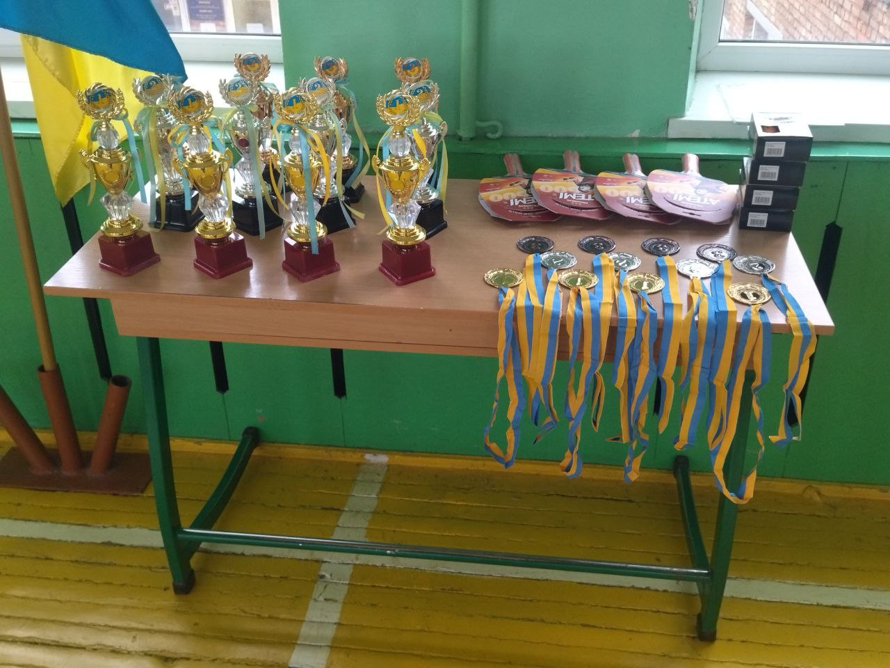 Щедрий ужинок наших тенісистів